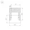 Профиль ARH-FLOOR27-H28-2000 ANOD (металл)