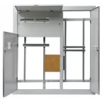 Корпус металлический 101х95х10 IP31 без клемм ЩЭ-2