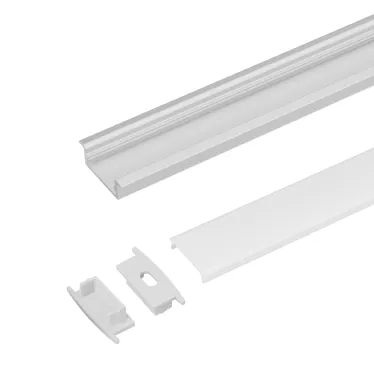 Профиль с экраном ARH-WIDE-F-H10-2000 ANOD+OPAL (, Алюминий)