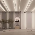 Заглушка ARH-DECORE-S12-EXT Flat с отверстием (ARL, Пластик)