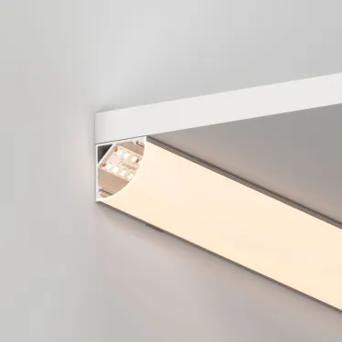 Профиль с экраном SL-KANT-H30-2000 ANOD+OPAL (, Алюминий)