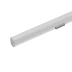 Профиль с экраном SL-MINI-8-H12-2000 ANOD+OPAL (Алюминий)