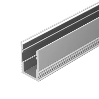 Профиль с экраном SL-MINI-8-H12-2000 ANOD+OPAL (Алюминий)