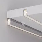 Профиль с экраном SL-MINI-8-H12-2000 ANOD+OPAL (Алюминий)