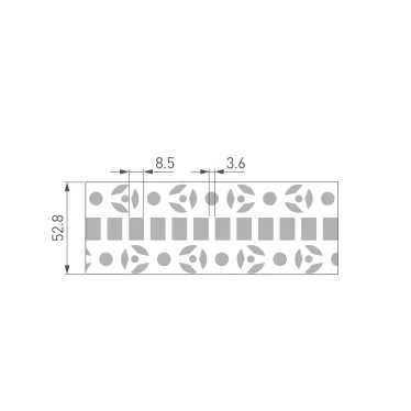 Профиль FANTOM-BENT-W12-TOP-2000 ANOD (ARL, алюминий)