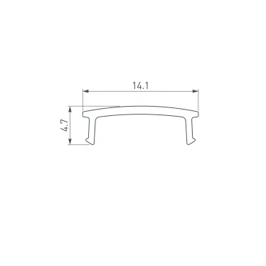 Экран SL-LINE-4050-3L-2000 OPAL (Arlight, Пластик)