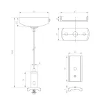 Экран SL-LINE-4050-3L-2000 OPAL (Arlight, Пластик)