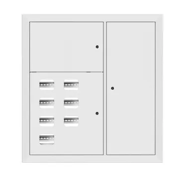 Щит этажный 7 кв. RAL9003 (1000х950х160) Basic