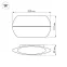 Экран LINE-6070-3000 OPAL (Arlight, Пластик)