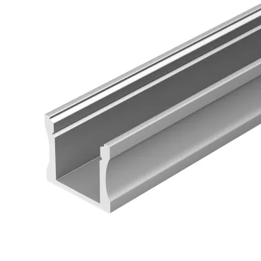 Профиль с экраном ALU-SLIM-H15-2000 ANOD+FROST (ARL, Алюминий)