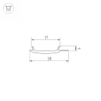 Экран STRETCH-S-20-WALL-SIDE-10m (RESPECT-ST) (Arlight, -) | 040819 | Arlight