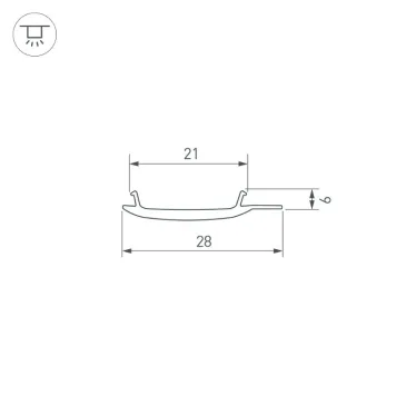 Экран STRETCH-S-20-WALL-SIDE-10m (RESPECT-ST) (Arlight, -) | 040819 | Arlight