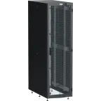 Шкаф серверный ITK LINEA S 19'' 48U 600х1200мм перфорированная дверь черный