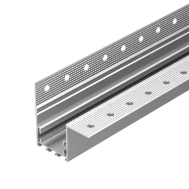 Профиль с экраном SL-LINIA32-FANTOM-EDGE-2500 ANOD+FROST (Arlight, Алюминий) | 031375 | Arlight