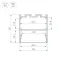 Профиль LINE-M-5050-2000 BLACK (ARL, Алюминий)