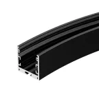 Профиль SL-ARC-3535-D800-A45 BLACK (320мм, дуга 1 из 8) (ARL, Алюминий)