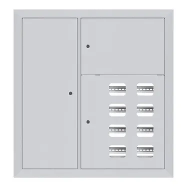 Щит этажный 8 кв. слаботочка слева (1000х950х150) Basic