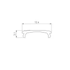 Крепление MOONLIGHT-BASE-ROUND-D25-S White (Arlight, Металл)