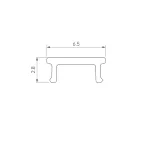 Крепление MOONLIGHT-BASE-ROUND-D25-S White (Arlight, Металл)