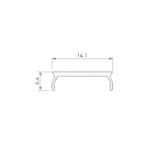 Провод питания ARL-20AWG-CLEAR-4Wire-CU-Double (4x0.75мм) (-)