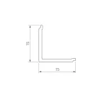 Экран SL-KANT-H16 SQUARE OPAL (ARL, Пластик)
