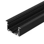 Профиль S2-LINIA69-F-2500 SEAMLESS BLACK (, Алюминий)