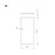 Экран ALM-W13-2020 OPAL-PM матовый (Arlight, Пластик)