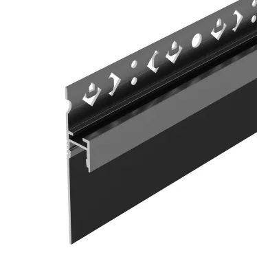 Профиль ARH-PLINTUS-50-FANTOM-3000 BLACK (ARL, алюминий)