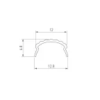 Экран матовый ROUND-D18-2000 OPAL (ARL, Пластик)