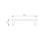 Экран матовый ROUND-D18-2000 OPAL (ARL, Пластик)
