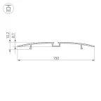 Профиль MULTI B-2000 ANOD | 014536 | Arlight