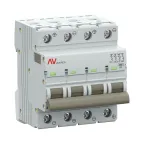 Выключатель автоматический AV-6 DC 4P 13A (C) 6kA AVERES
