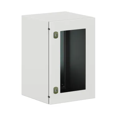 Корпус навесной уличный ST Outdoor с М/П с прозрачной дверью ВxШxГ 600x400x400 мм, IP66