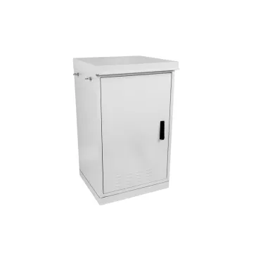 Шкаф климатический телекоммуникационный напольный 12U 600x600 ШКТ-НП-12U-600-600