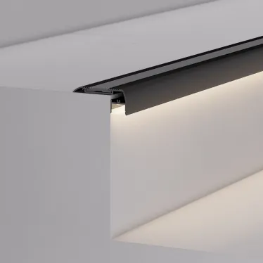 Профиль STAIR-W65-2000 ANOD BLACK (ARL, алюминий)