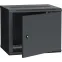 Шкаф настенный 19' LINEA W 9U 600x450мм металлическая дверь RAL9005