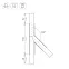 Крепление MOONLIGHT-BASE-ROUND-D13-L Silver (Arlight, Металл)