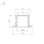 Профиль LINE-2315-F-2000 WHITE (Arlight, Алюминий)