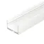 Профиль с экраном SL-LINE-4932-2500 WHITE+OPAL (Алюминий)