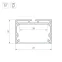 Профиль с экраном SL-LINE-4932-2500 WHITE+OPAL (Алюминий)