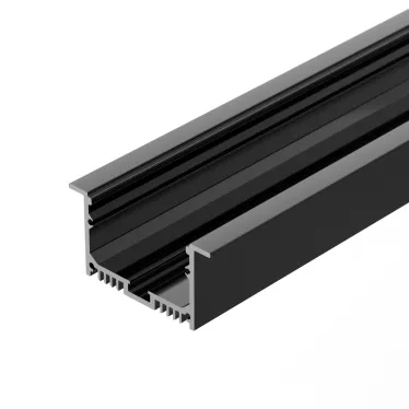 Профиль с экраном SL-LINIA62-F-2500 BLACK+OPAL (, Алюминий)