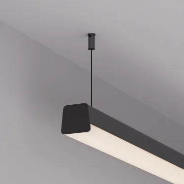 Профиль с экраном LINE-D-3734-2000 TETRA BLACK+OPAL (ARL, Алюминий)