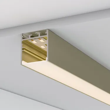 Профиль SL-LINE-3638-LW-2000 ANOD OLIVE GREY (Arlight, Алюминий)
