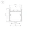 Профиль SL-LINE-3638-LW-2000 ANOD OLIVE GREY (Arlight, Алюминий)