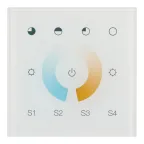 Профиль с экраном SL-LINE-7477-2500 ANOD+OPAL (ARL, Алюминий)