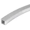 Профиль SL-ARC-3535-D1500-N90 SILVER (1180мм, дуга 1 из 4) (ARL, Алюминий)