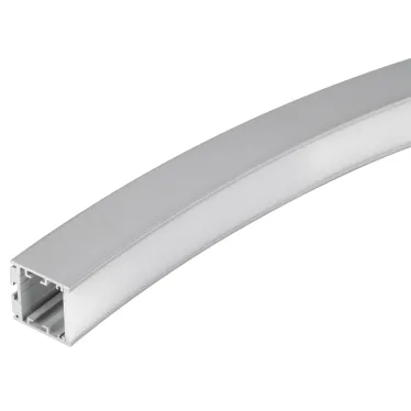 Профиль SL-ARC-3535-D1500-N90 SILVER (1180мм, дуга 1 из 4) (ARL, Алюминий)