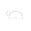 Экран ROUND-D36-360-2500 BLACK OPAL (ARL)