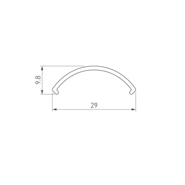 Экран ROUND-D36-360-2500 BLACK OPAL (ARL)