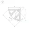 Профиль SL-KANT-H11-2000 ANOD BLACK (Arlight, Алюминий)